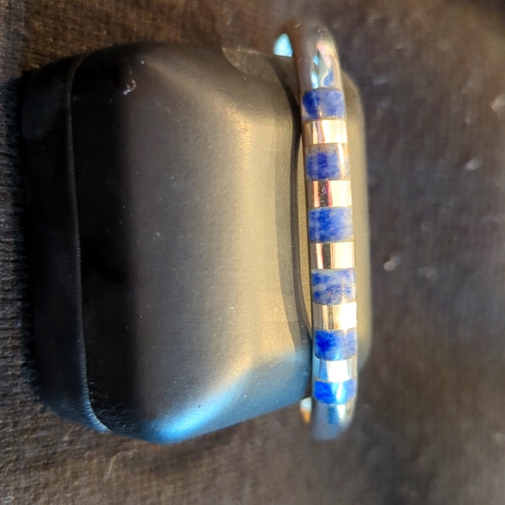 Heavy sterling silver bracelet